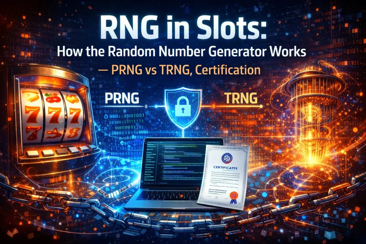 RNG in Slots: How the Random Number Generator Works — PRNG vs TRNG, Certification